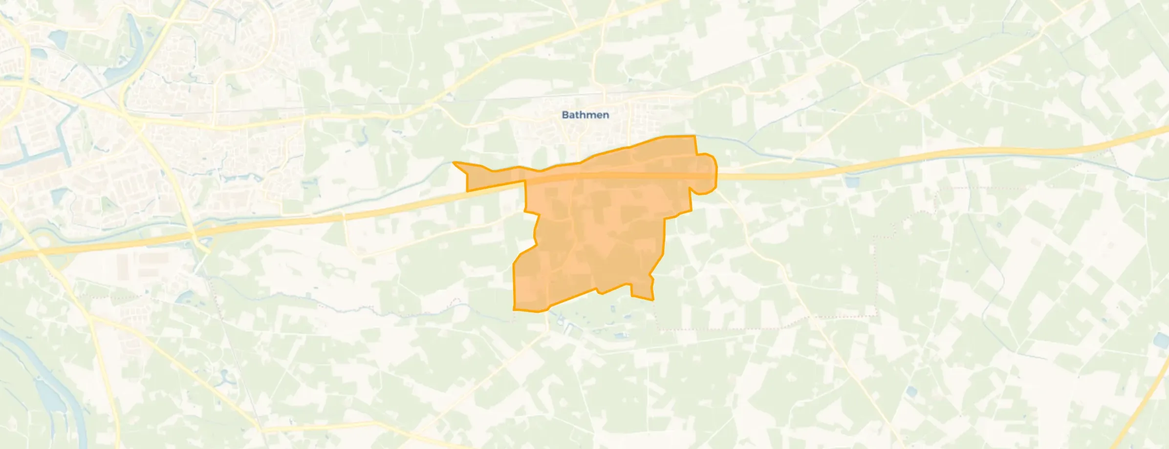 Kaart van Dortherhoek
