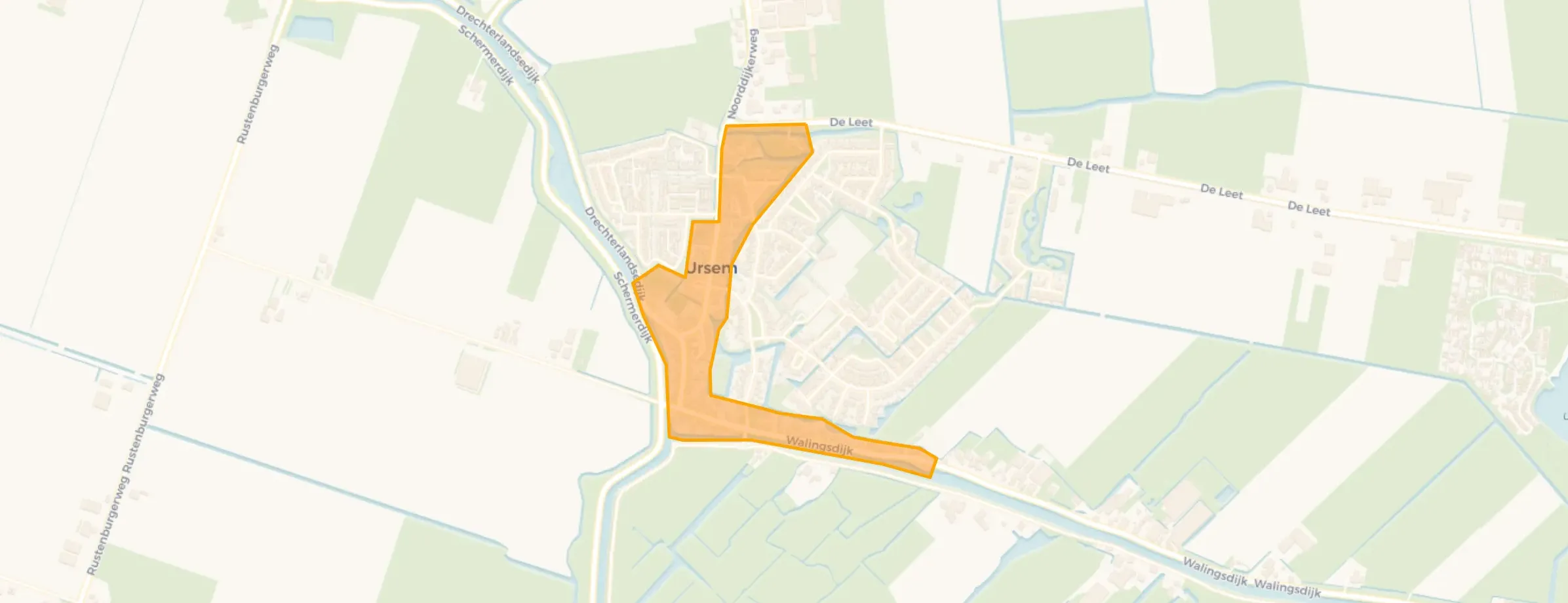 Buurt Drechterlandsedijk en omgeving, Ursem