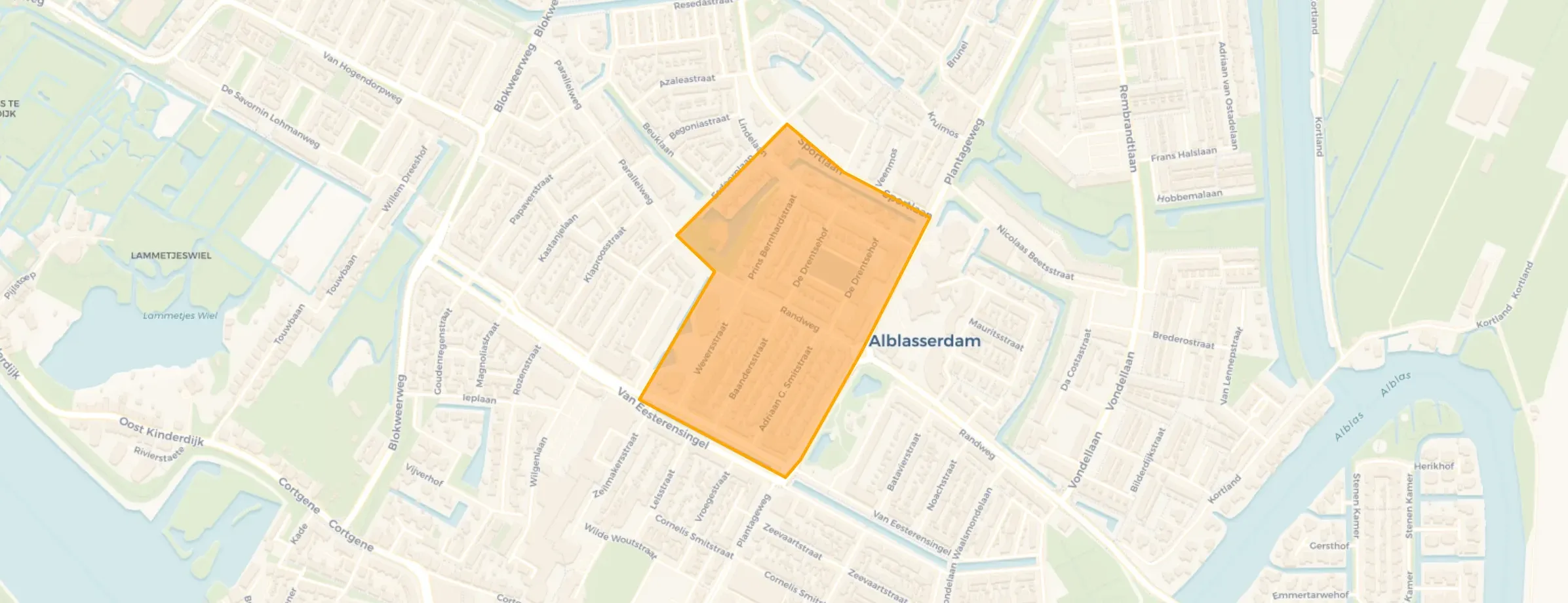Buurt Drentsebuurt, Alblasserdam