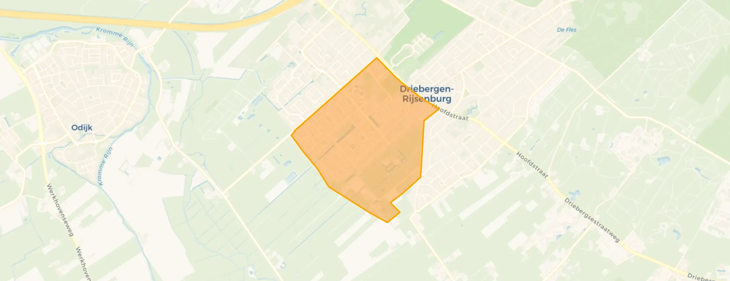Buurt Driebergen-Zuidwest, Driebergen-Rijsenburg