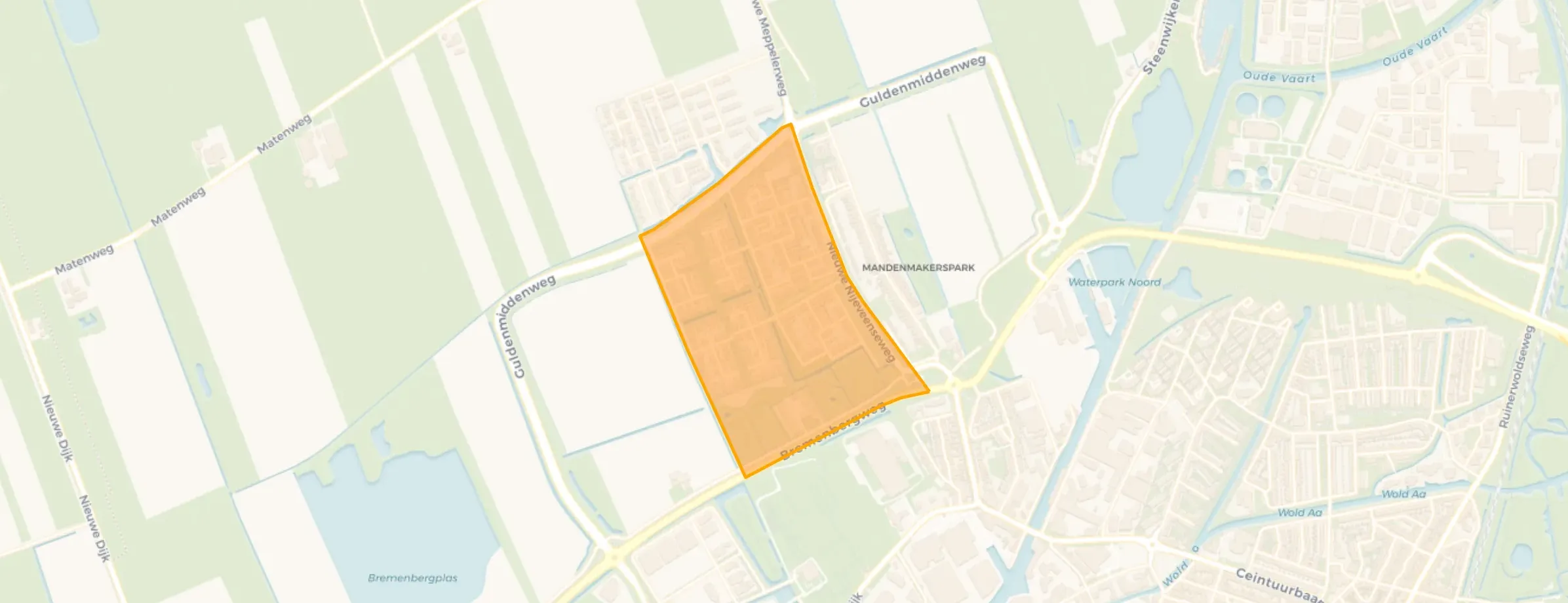 Buurt Drukkersbuurt, Meppel