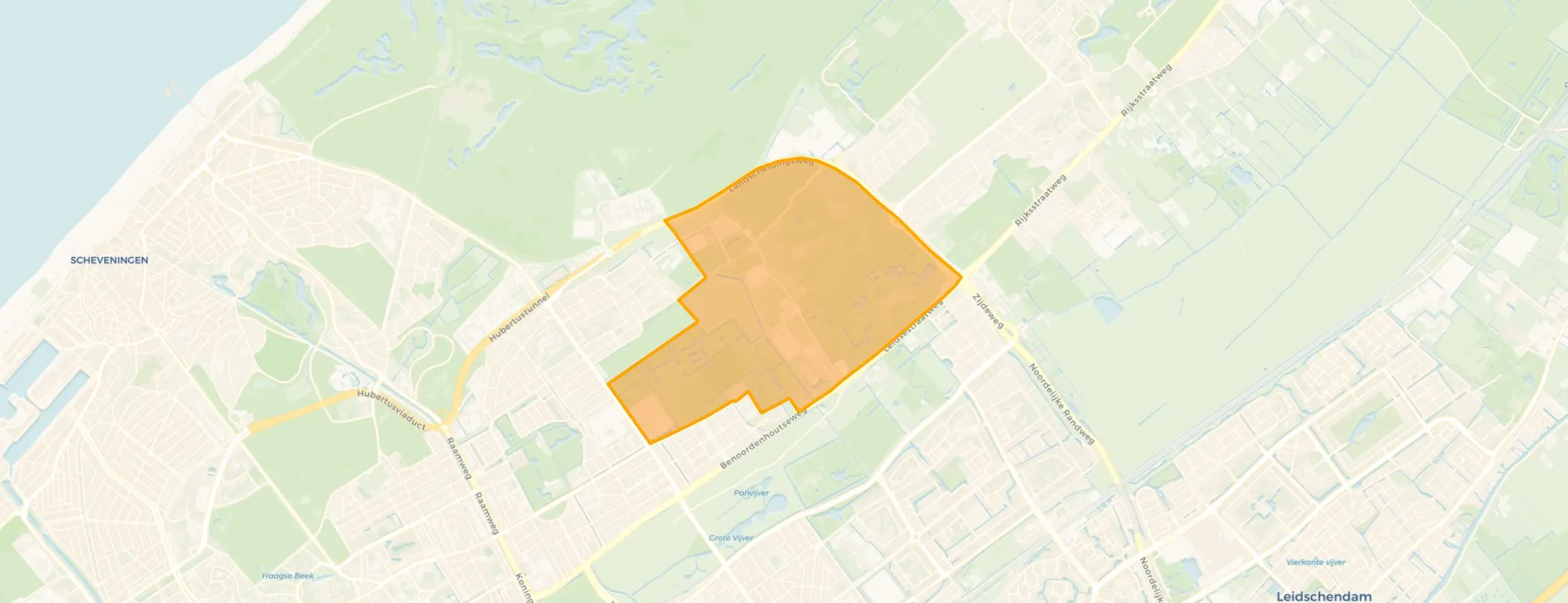 Buurt Duindigt met Groenendaal, Wassenaar