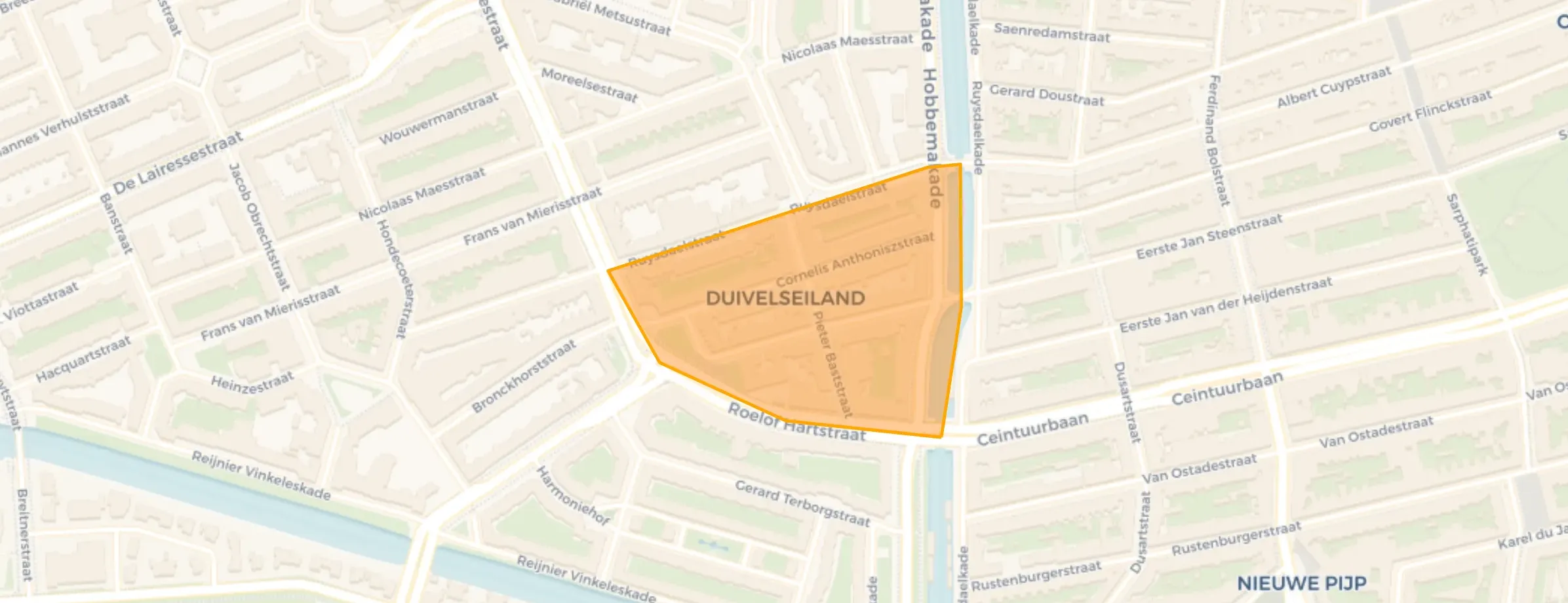 Buurt Duivelseiland, Amsterdam