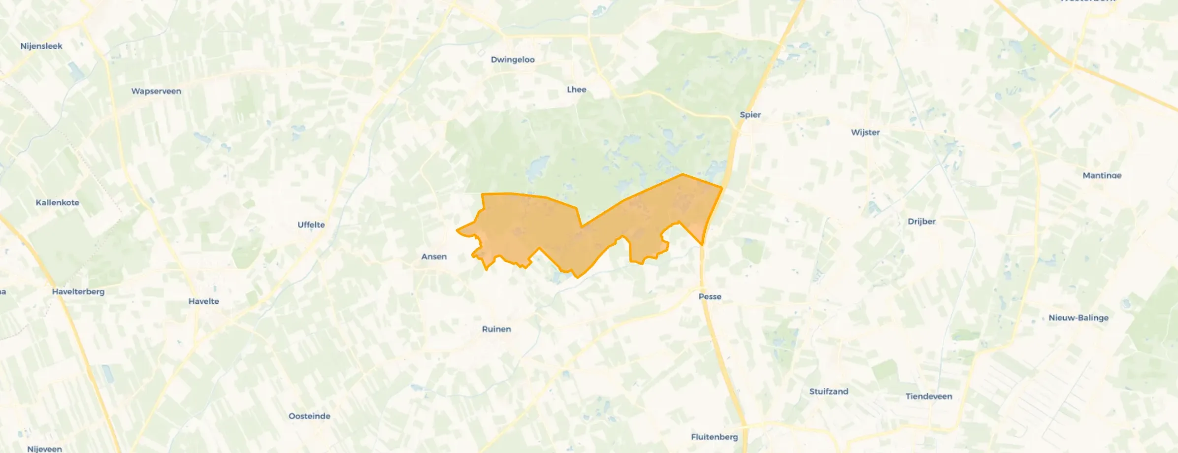 Buurt Dwingelderveld, Ruinen