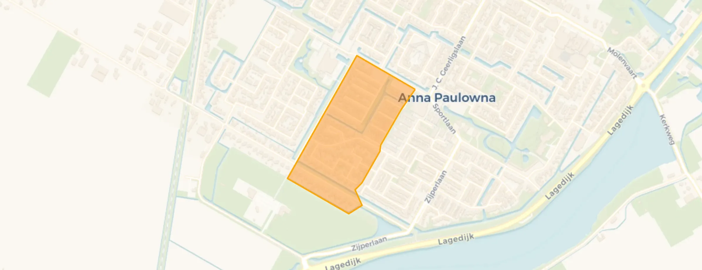 Buurt Edelesteen en Schildersbuurt, Anna Paulowna