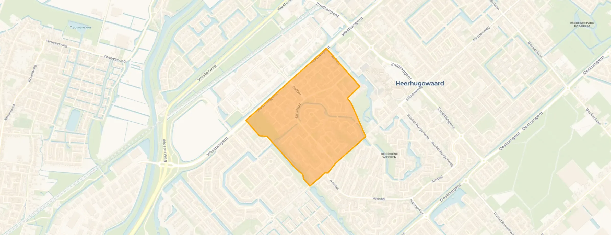 Buurt Edelstenenwijk, Heerhugowaard