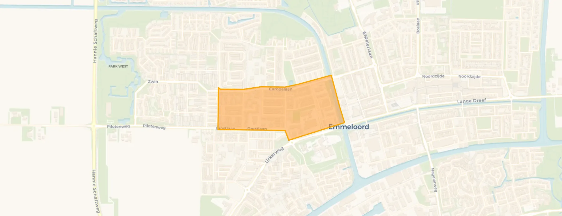 Emmeloord-Espelervaart-Bergenbuurt in Noordoostpolder