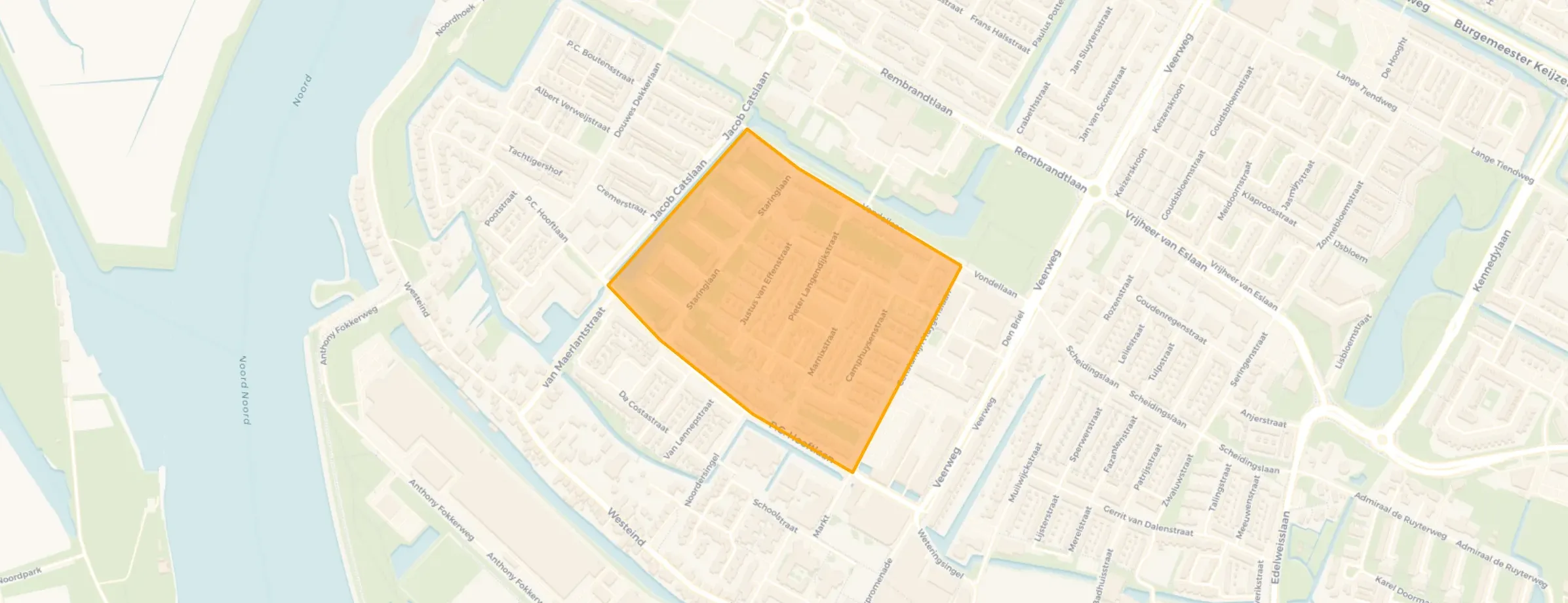 Buurt Erasmusbuurt, Papendrecht