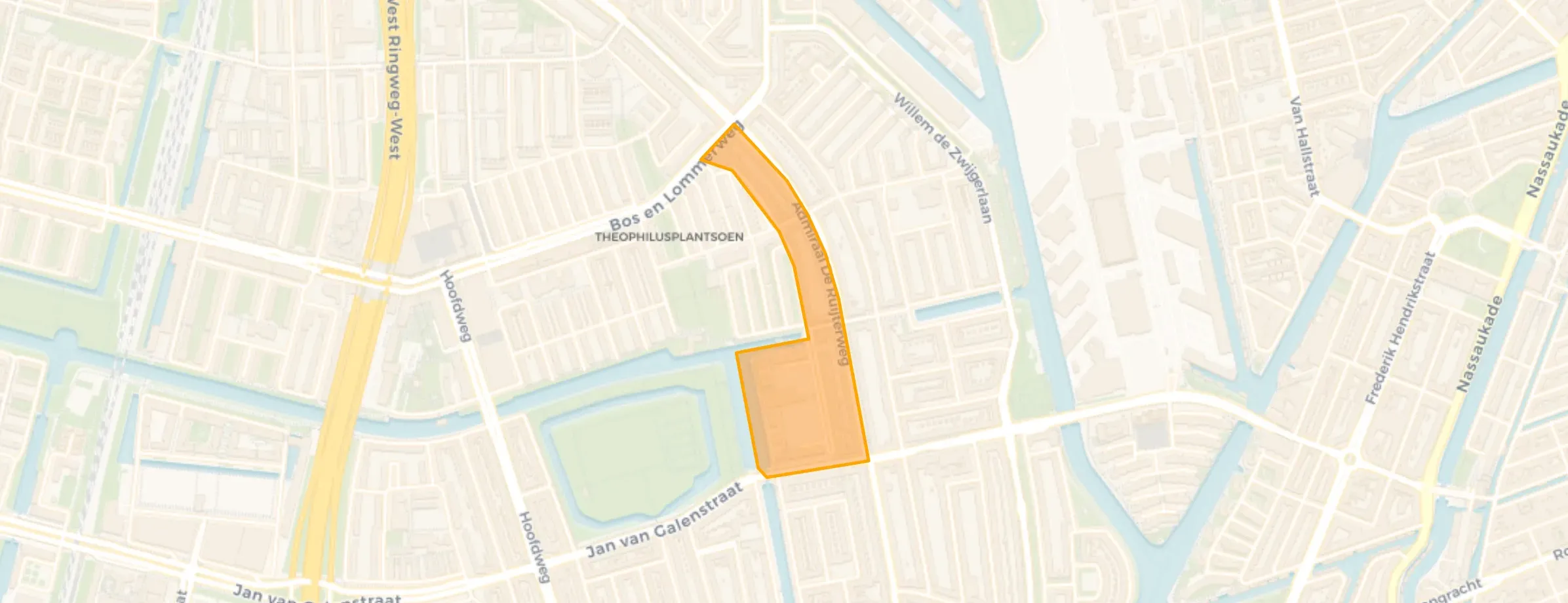 Buurt Erasmusparkbuurt-Oost, Amsterdam
