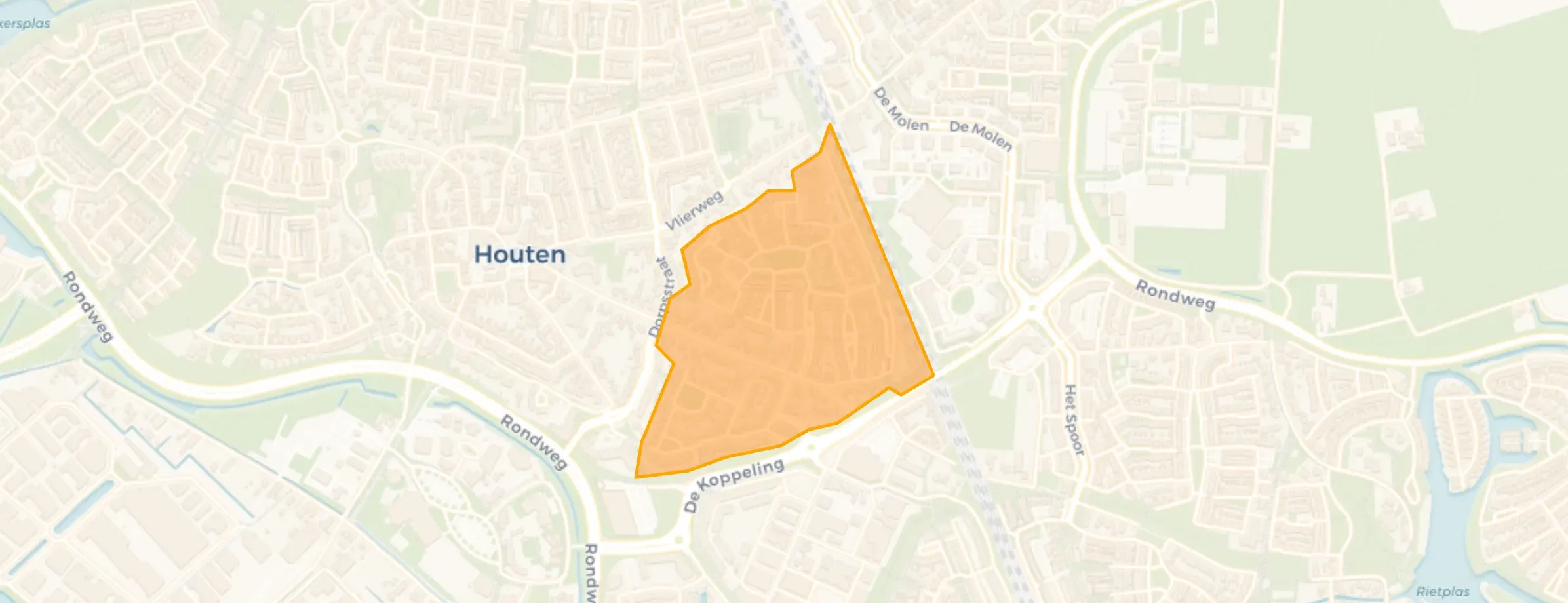 Buurt Erven, Houten
