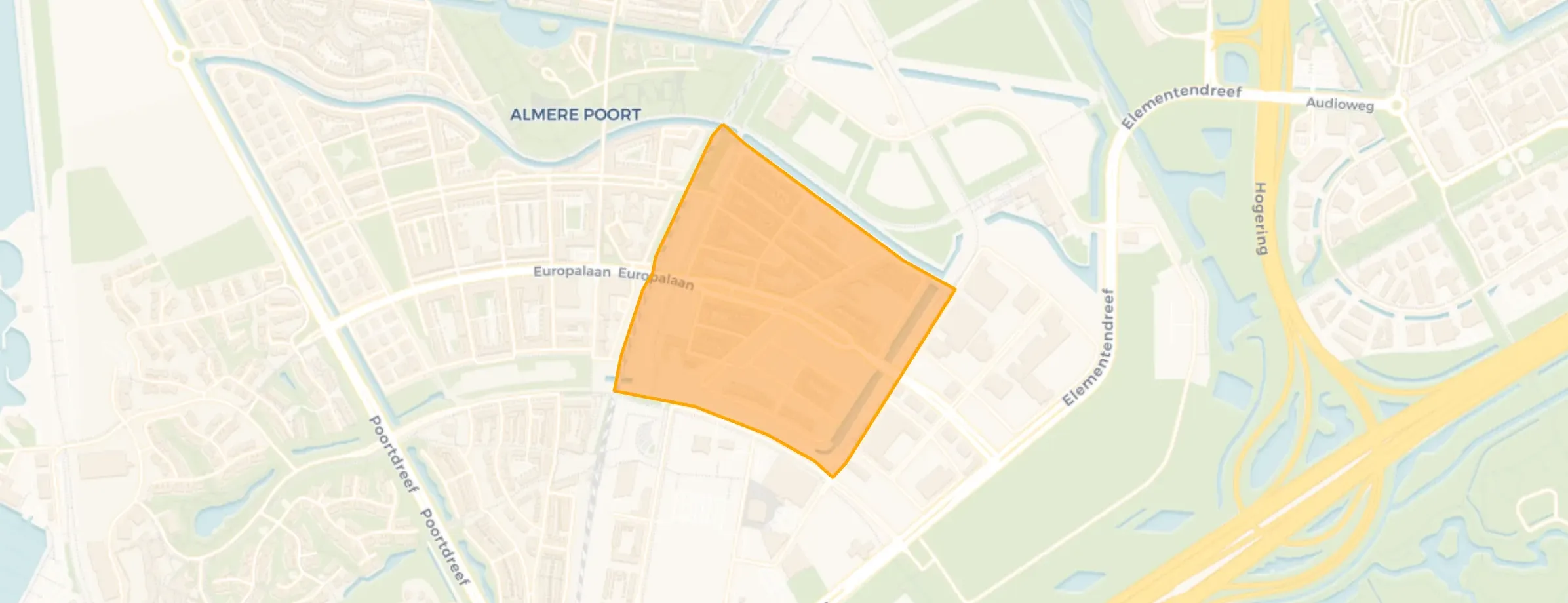 Buurt Europakwartier Oost, Almere