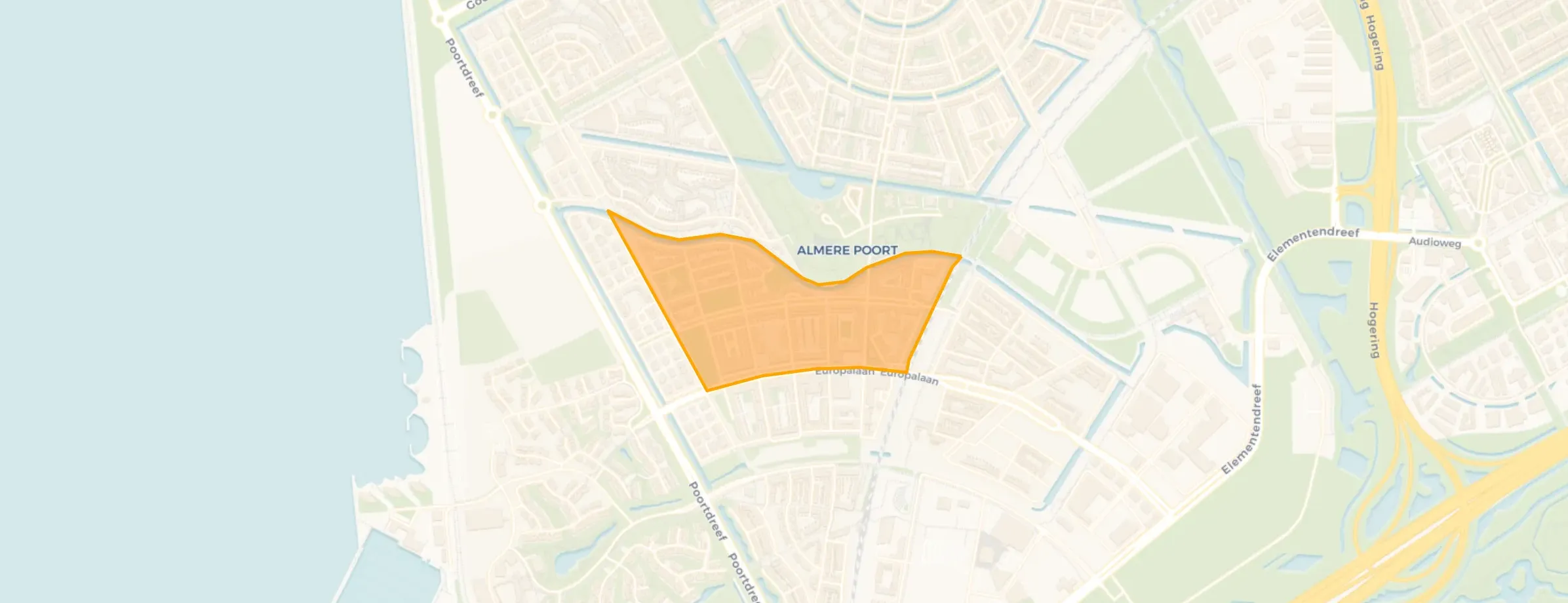 Buurt Europakwartier West-Noord, Almere