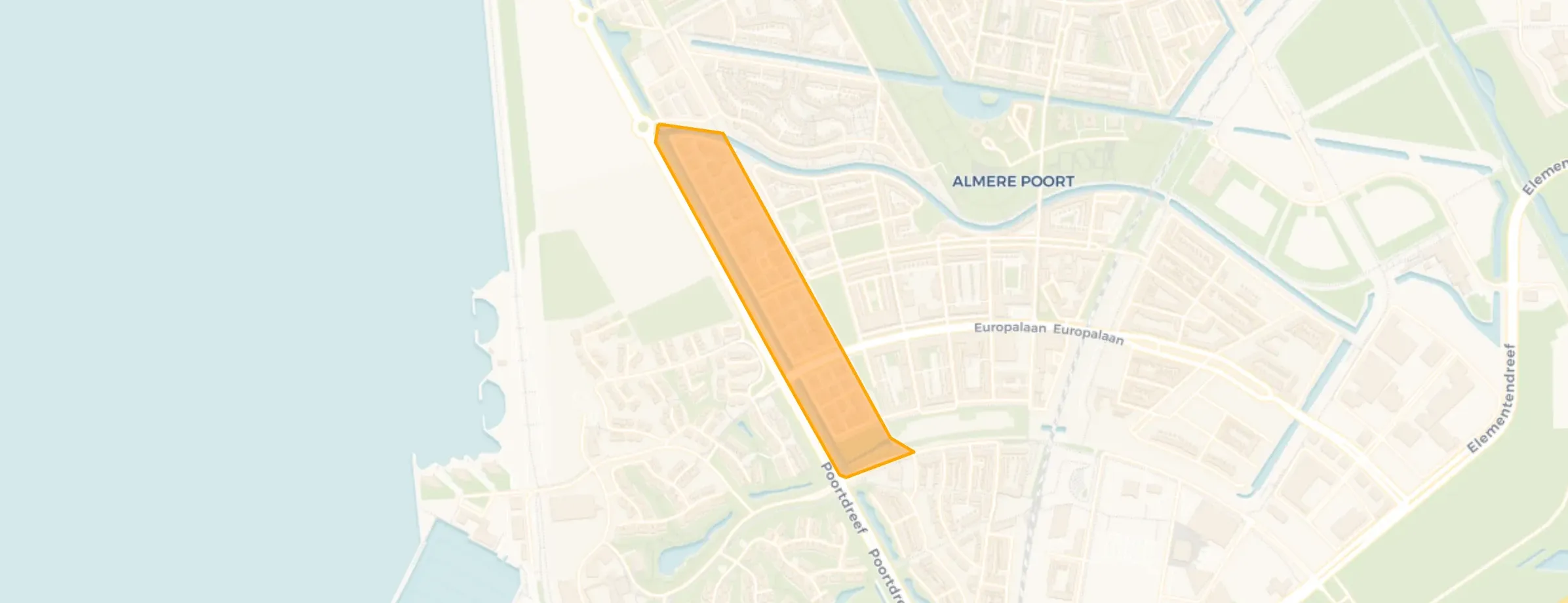 Buurt Europakwartier West-West, Almere