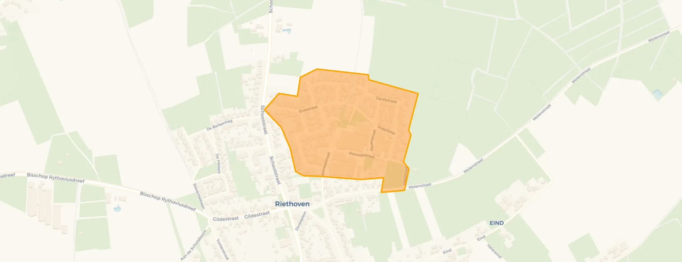 Eviestraat-Vlasstraat en omgeving