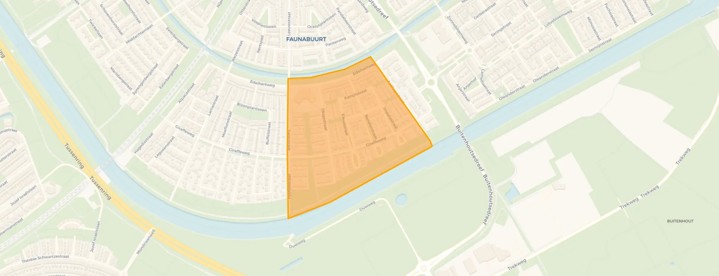 Faunabuurt Zuidoost in Almere