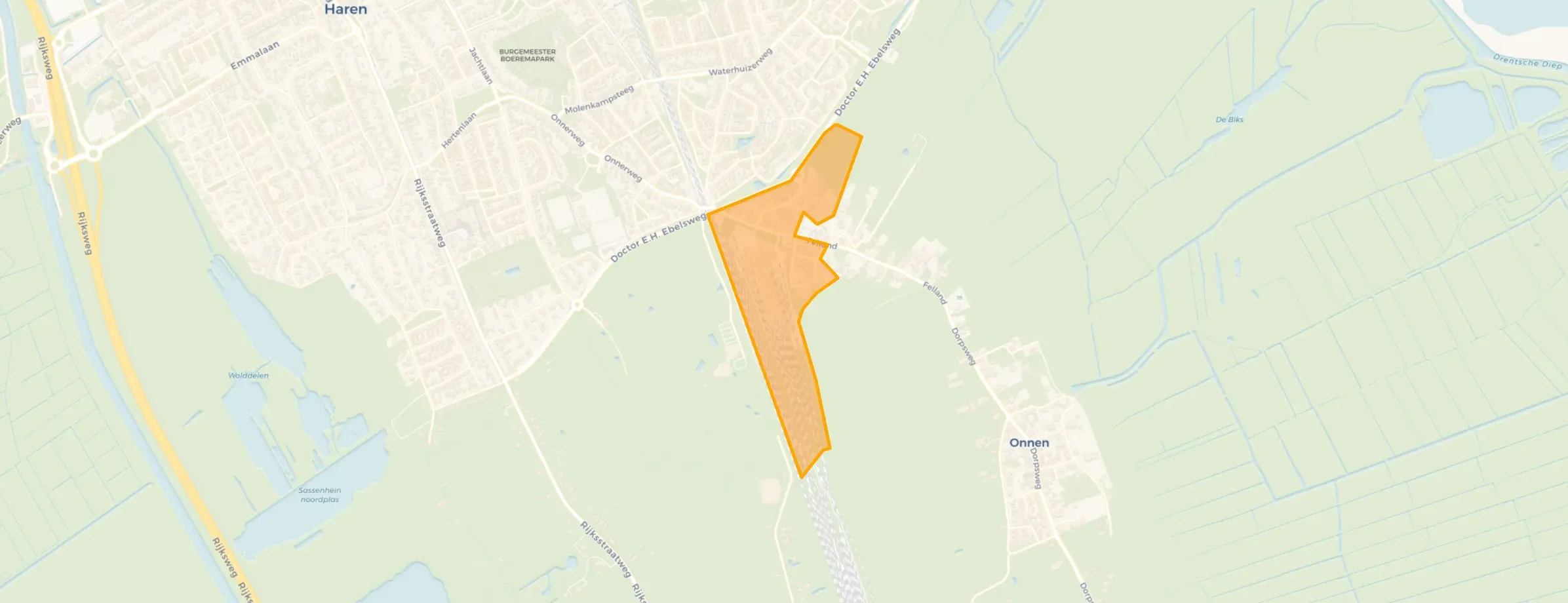 Felland in Groningen