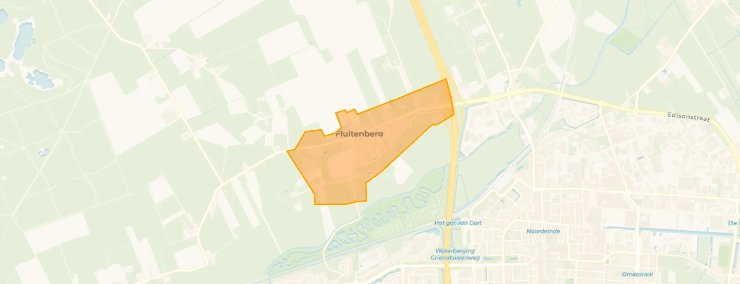 Buurt Fluitenberg kern, Fluitenberg