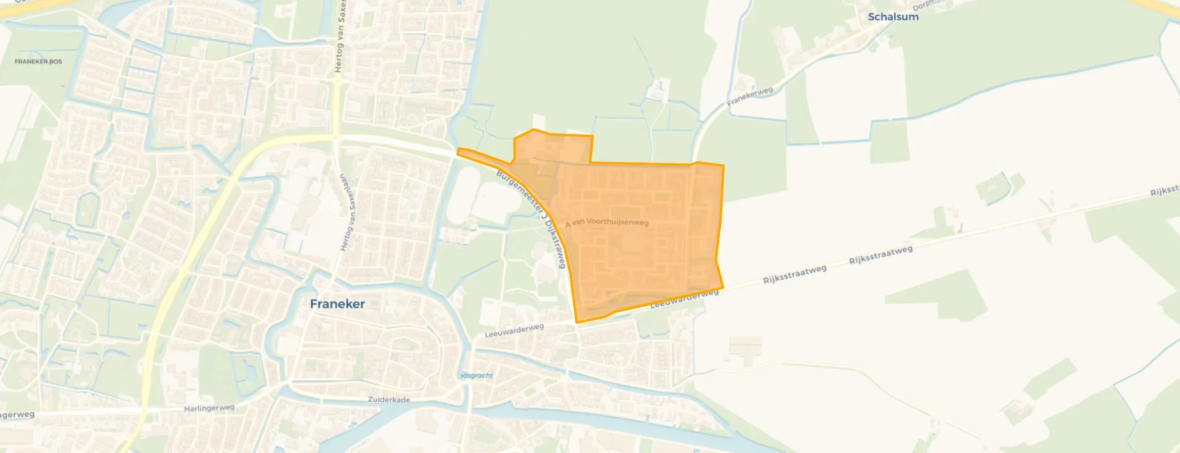 Franeker Schalsumerplan en Arkens in Waadhoeke