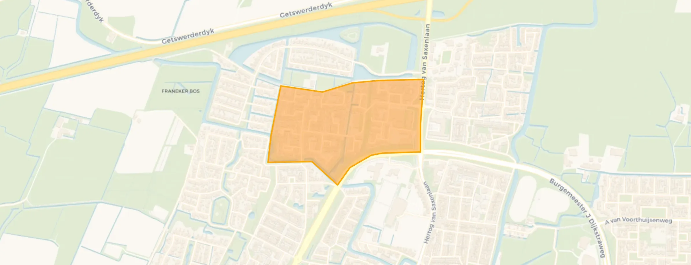 Franeker Sexbierumerplan in Waadhoeke