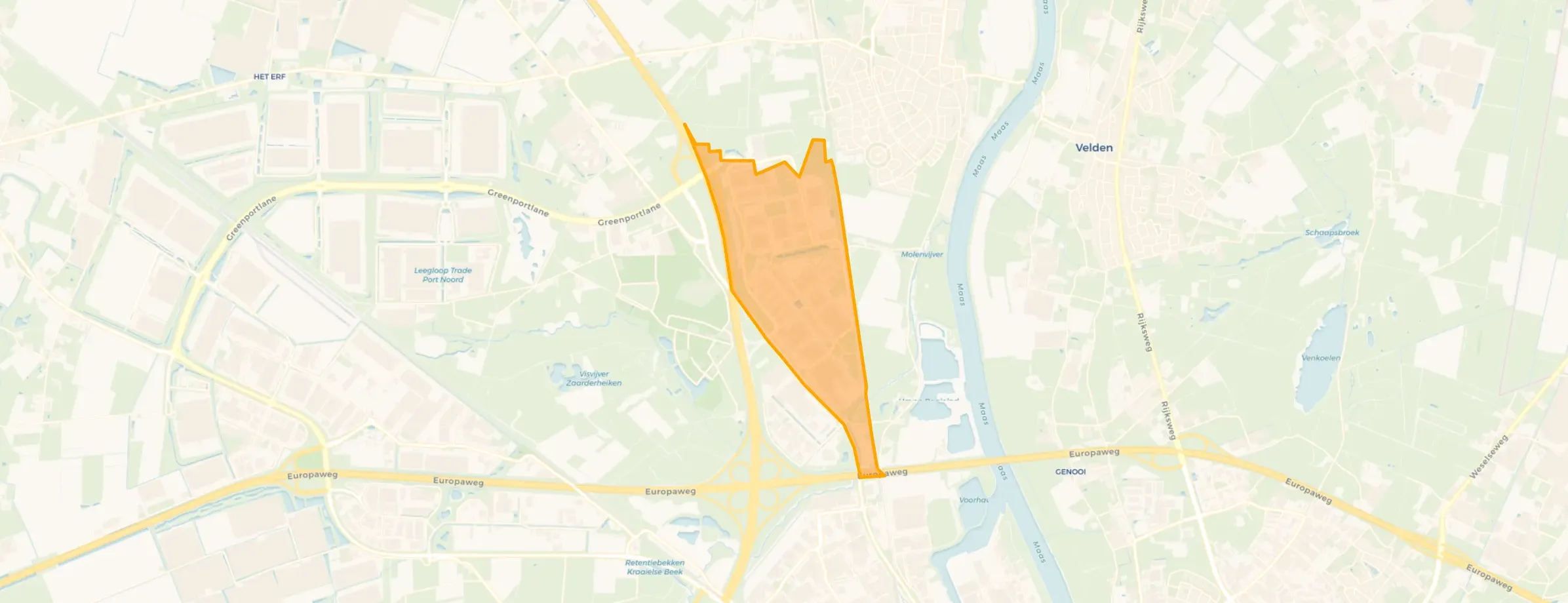 Kaart van Fresh Park