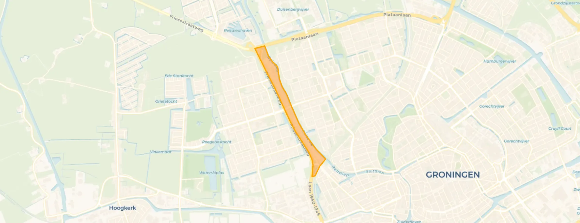 Buurt Friesestraatweg, Groningen