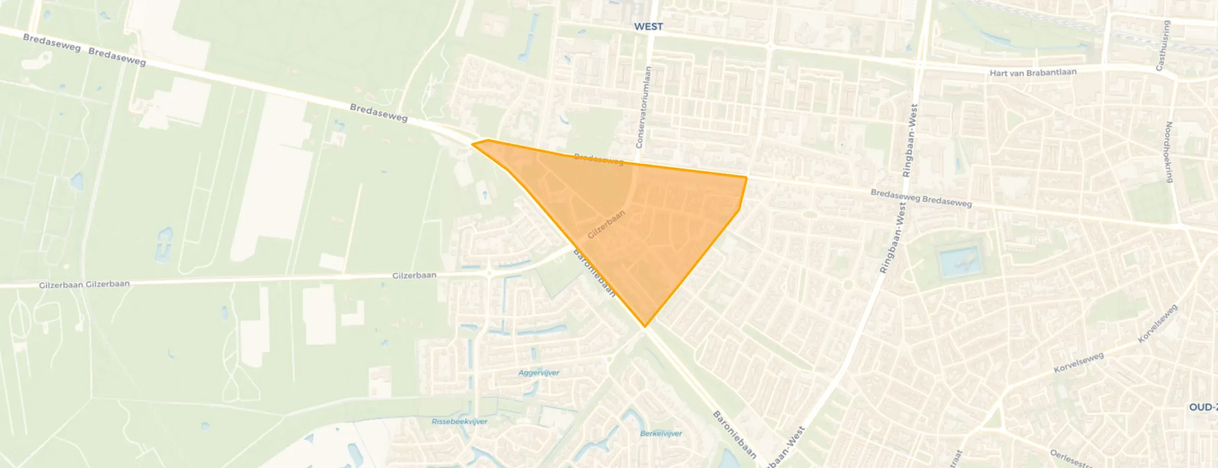 Friezenlaan in Tilburg