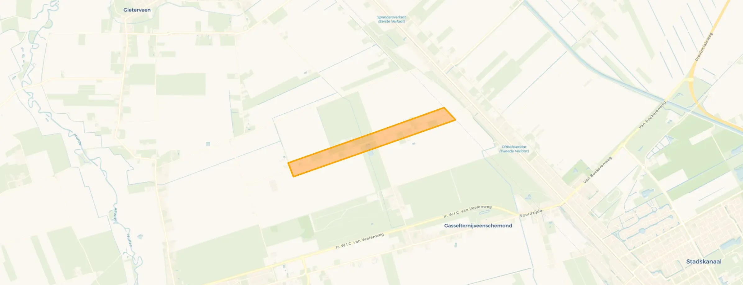 Kaart van Gasselterboerveenschemond
