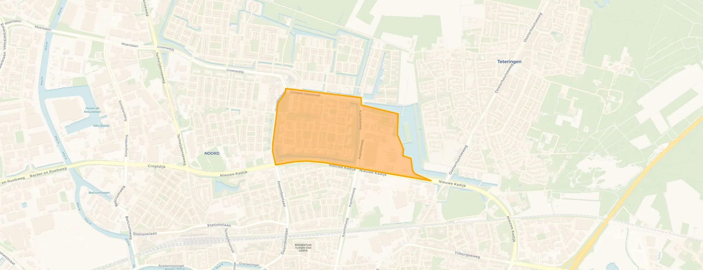 Geeren-zuid in Breda