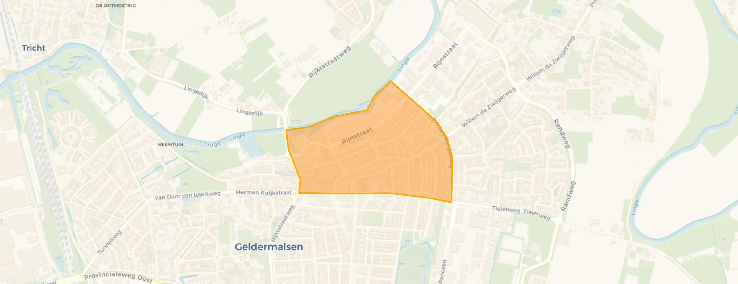 Geldermalsen Centrum in West Betuwe