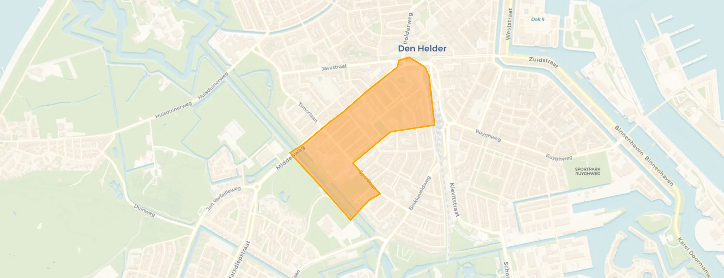 Geleerdenbuurt in Den Helder