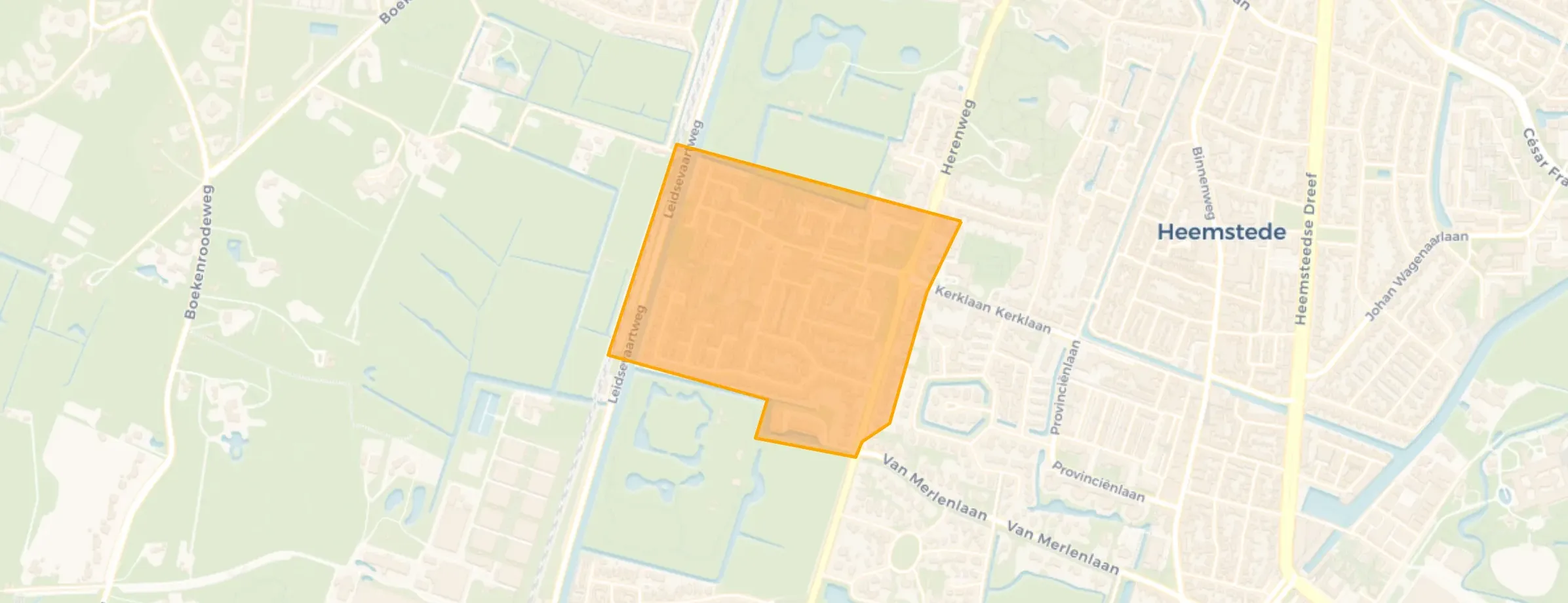 Buurt Geleerdenbuurt, Heemstede