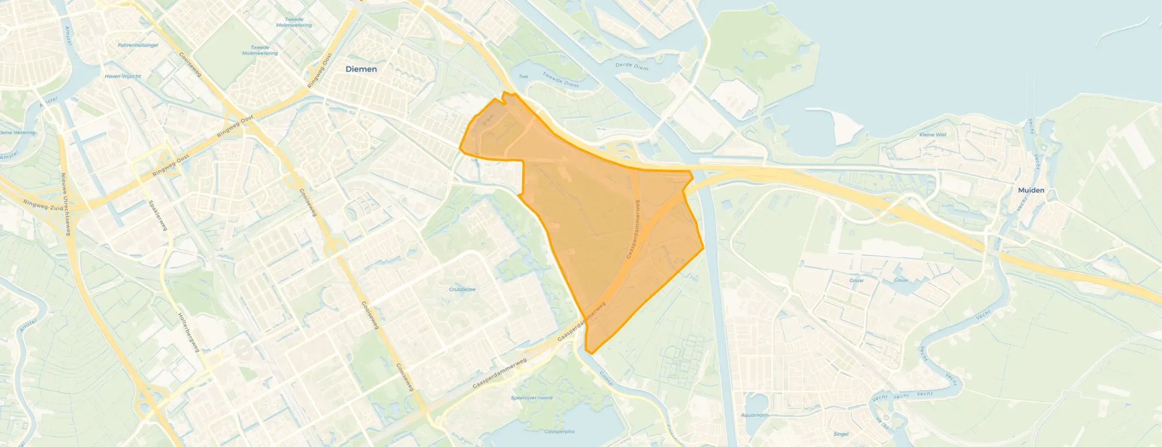 Kaart van Gemeenschapspolder
