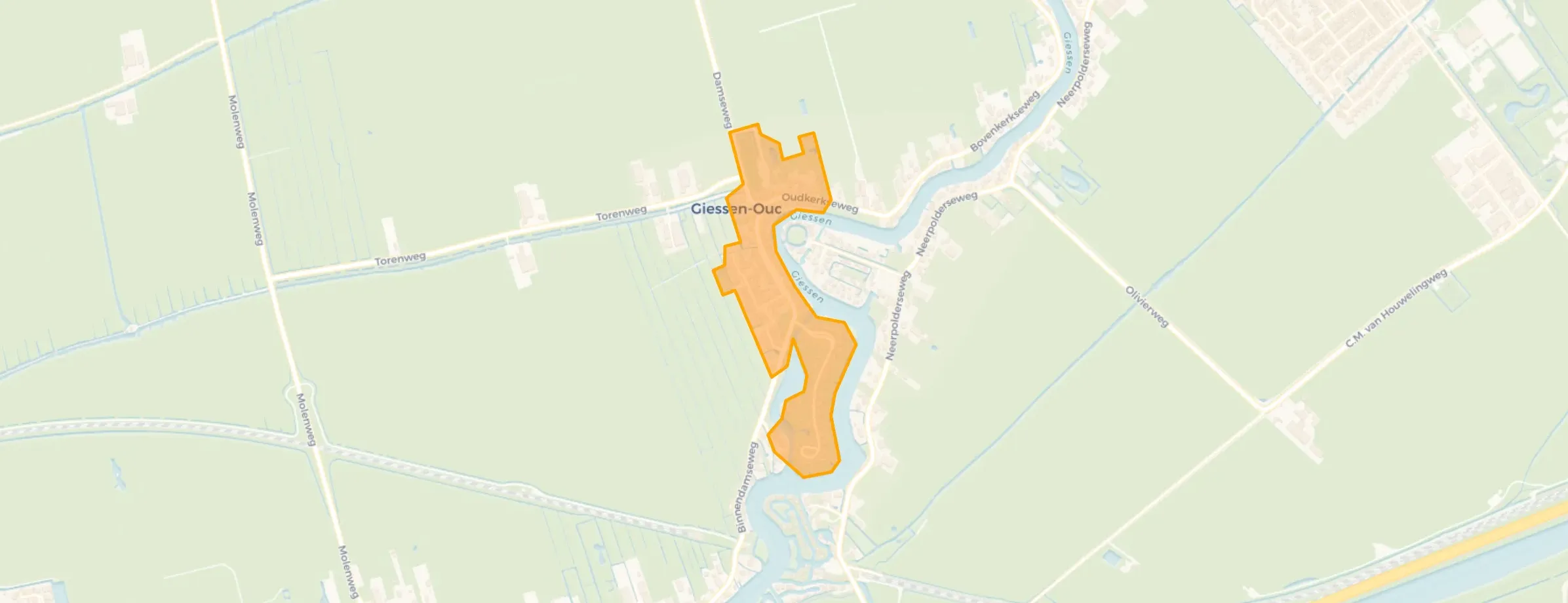 Buurt Giessen-Oudekerk-Dorp, Giessenburg