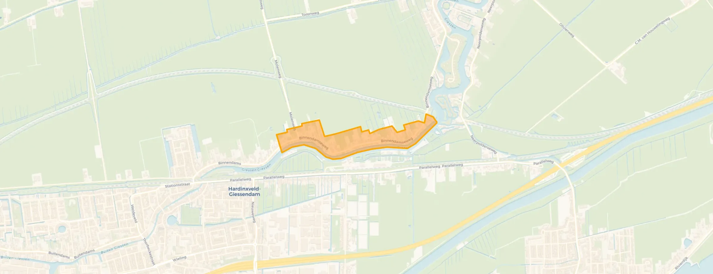 Buurt Giessenburg-Zuidwest, Giessenburg