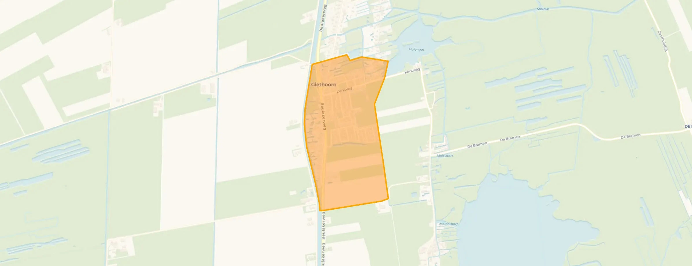 Buurt Giethoorn-Noord kern, Giethoorn
