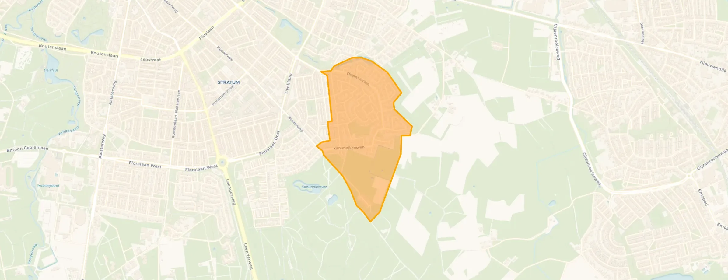 Gijzenrooi in Eindhoven
