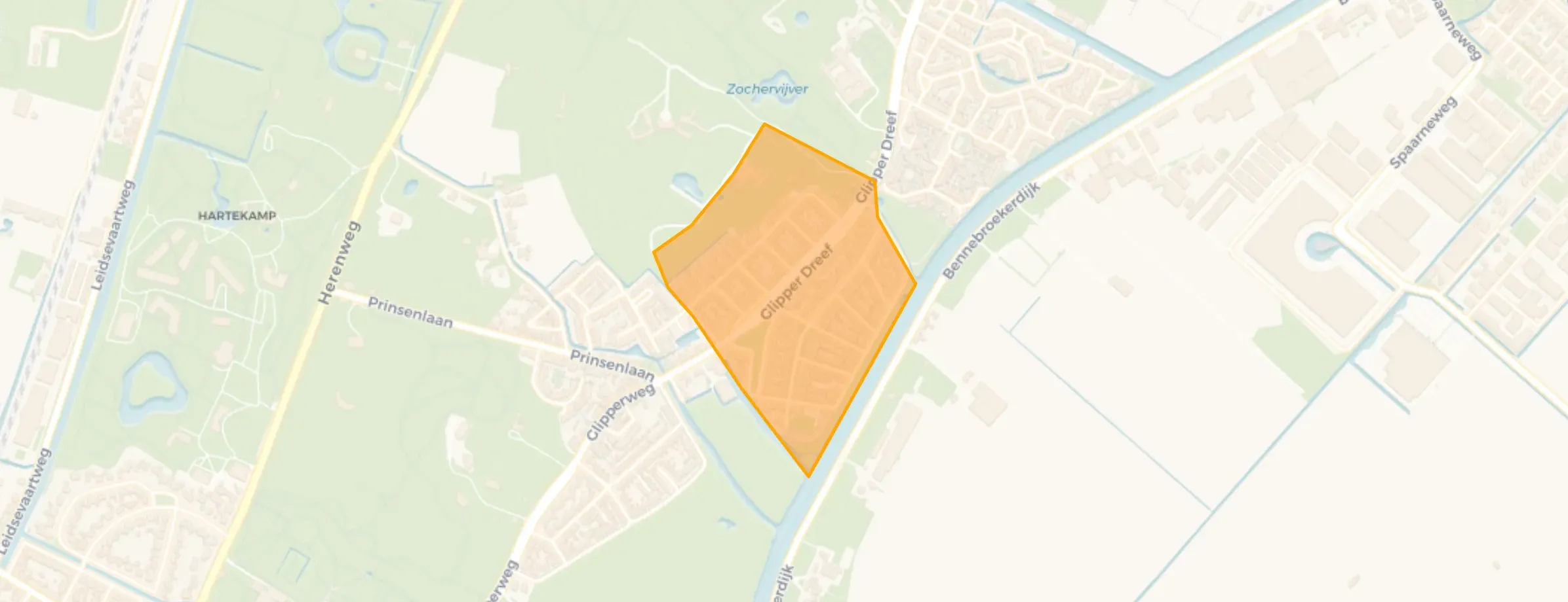 Buurt Glipper Dreef en Staatsliedenbuurt, Heemstede