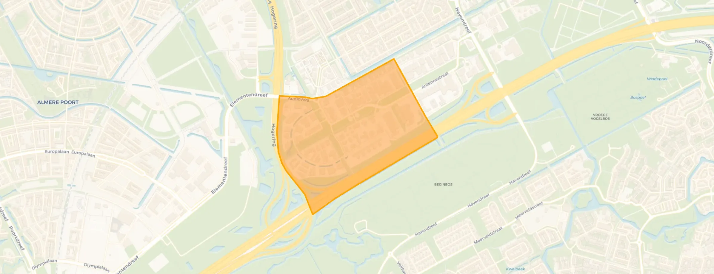 Buurt Gooisekant West, Almere