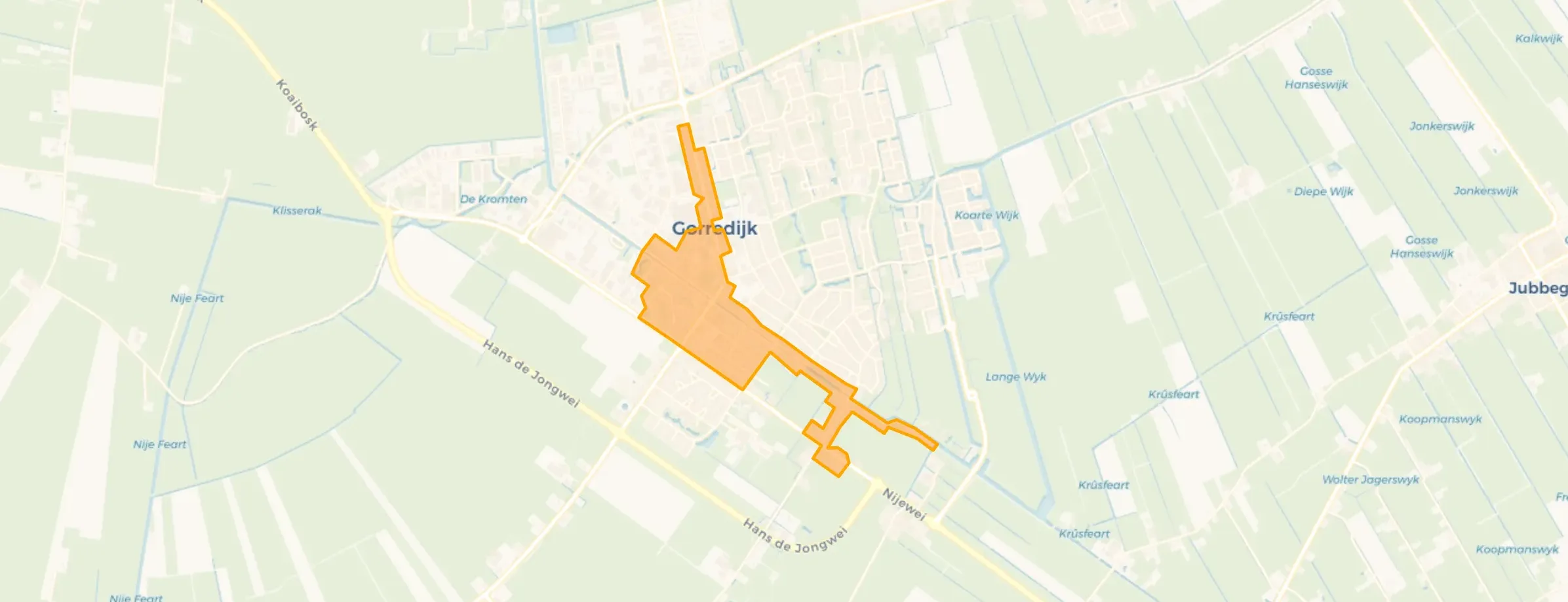 Buurt Gorredijk-Centrum, Gorredijk