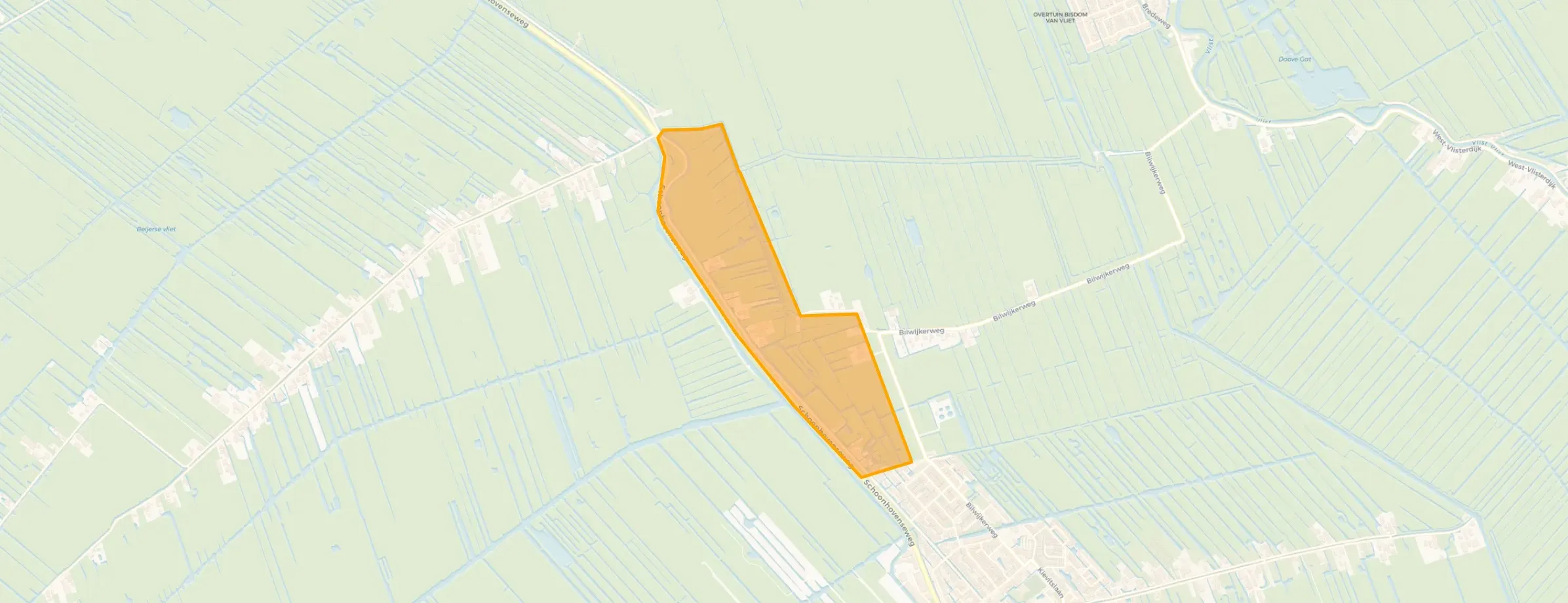 Kaart van Goudseweg