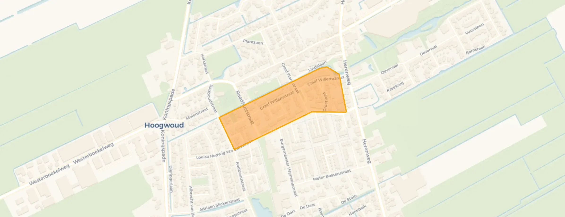 Buurt Graaf Willem, Hoogwoud