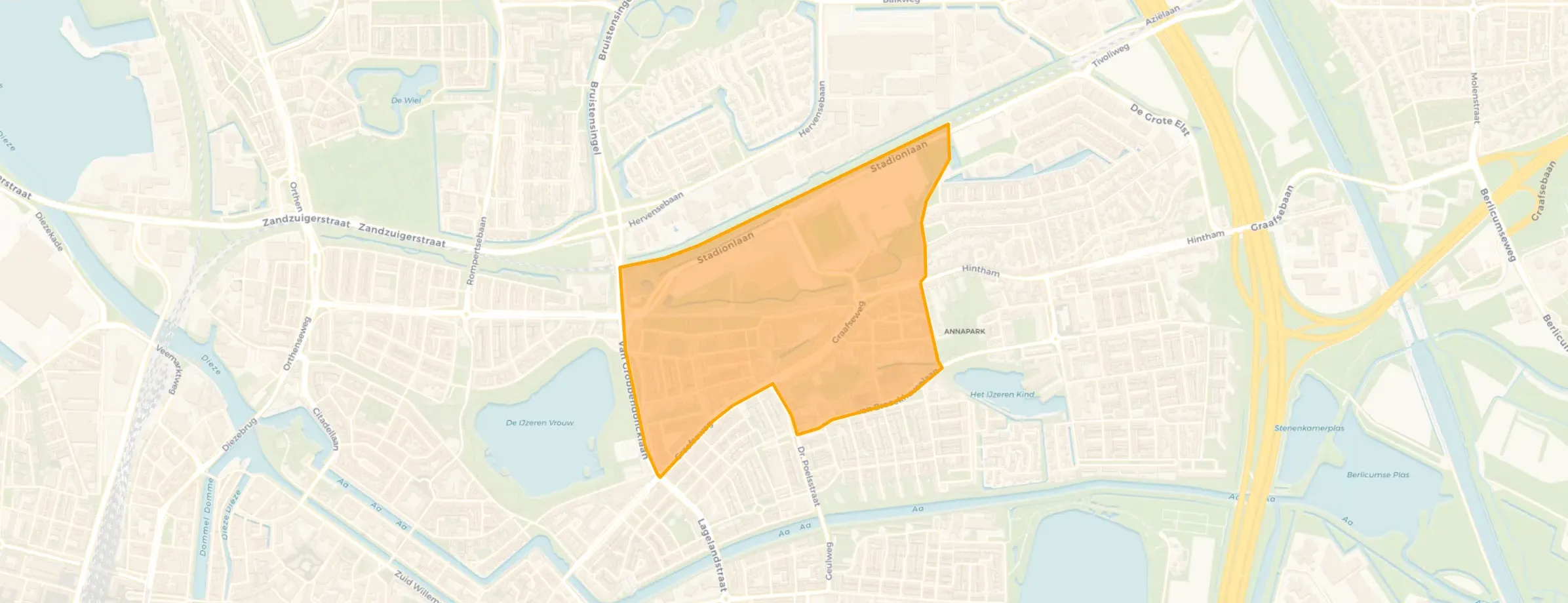 Buurt Graafsebuurt noord, 'S-Hertogenbosch