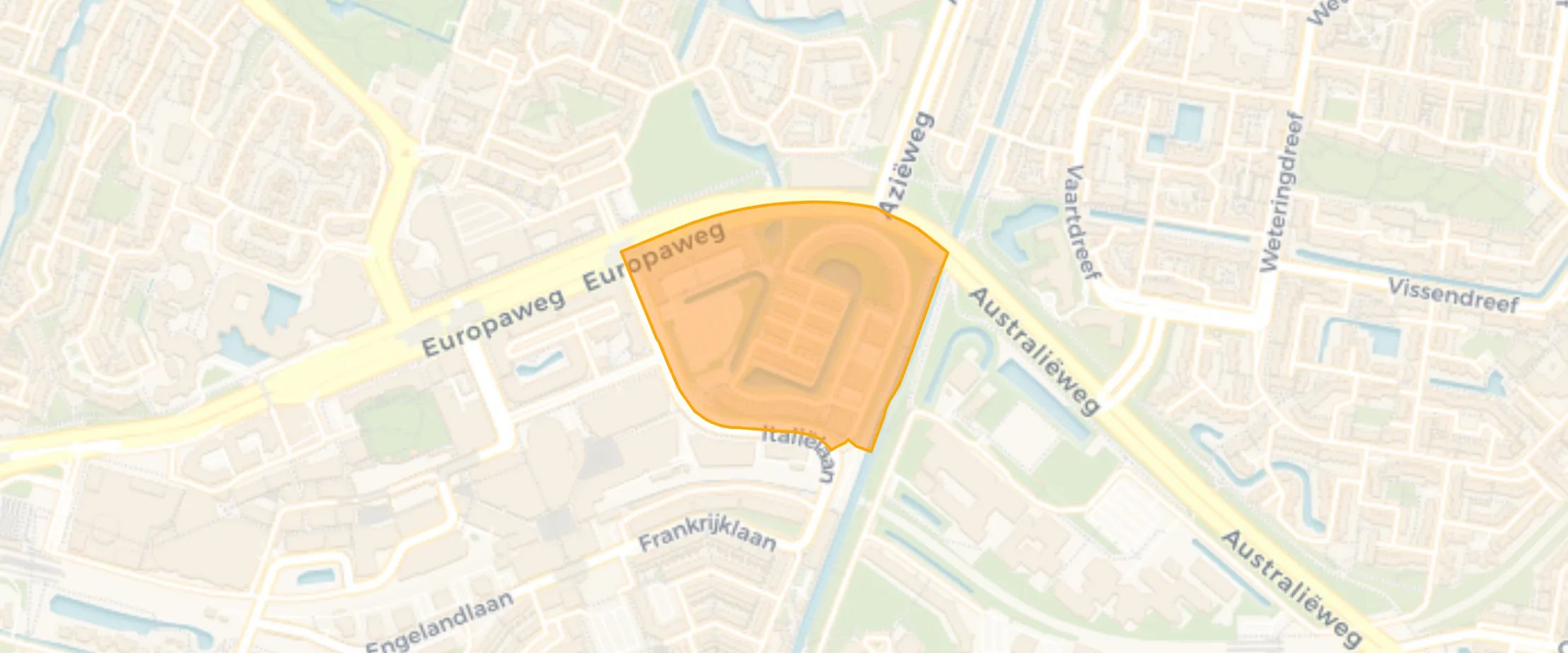 Map of Griekse buurt