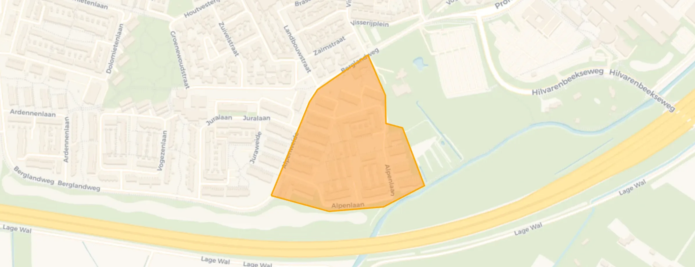 Buurt Groenewoud Oost, Tilburg