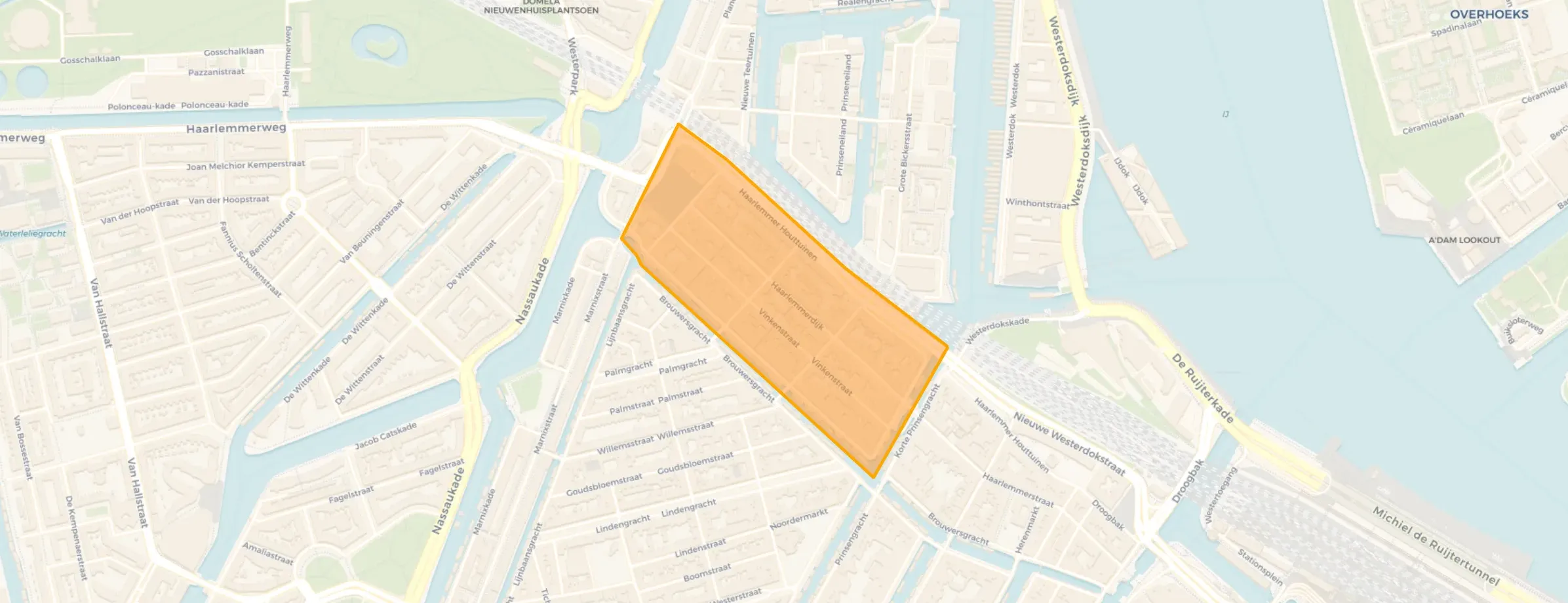 Buurt Haarlemmerbuurt-West, Amsterdam