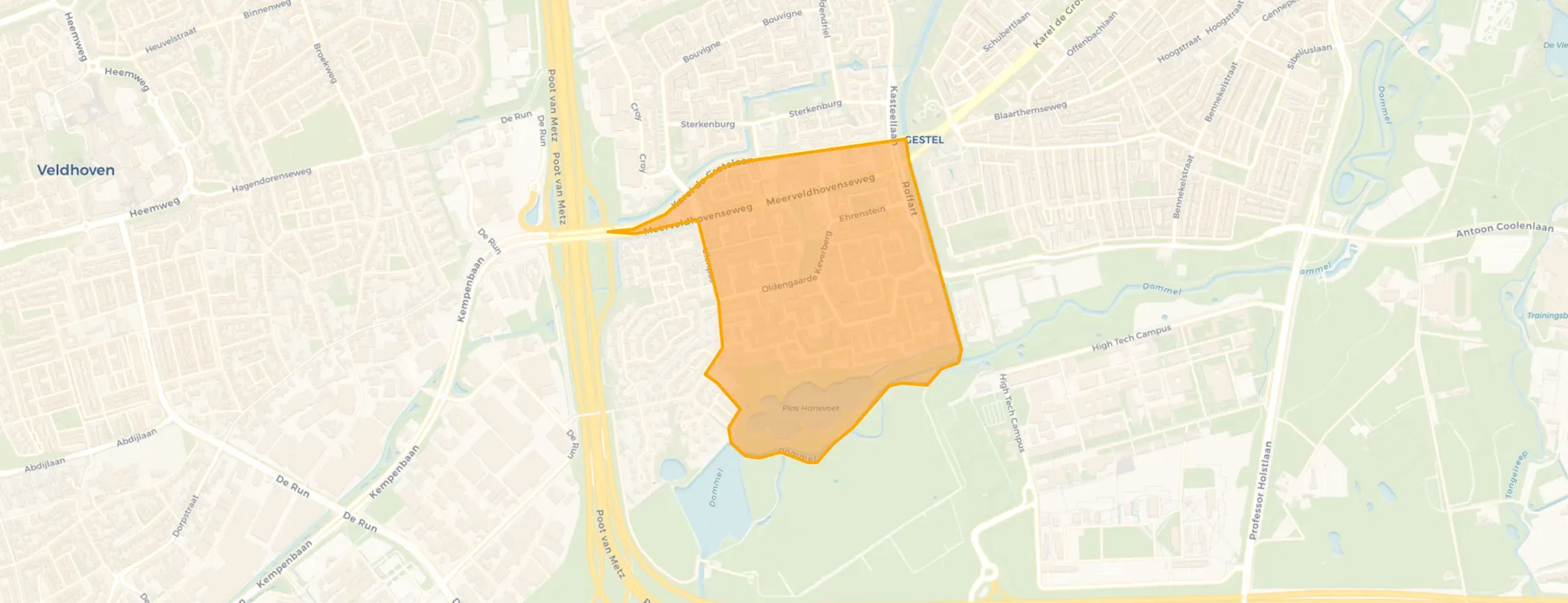 Hanevoet in Eindhoven