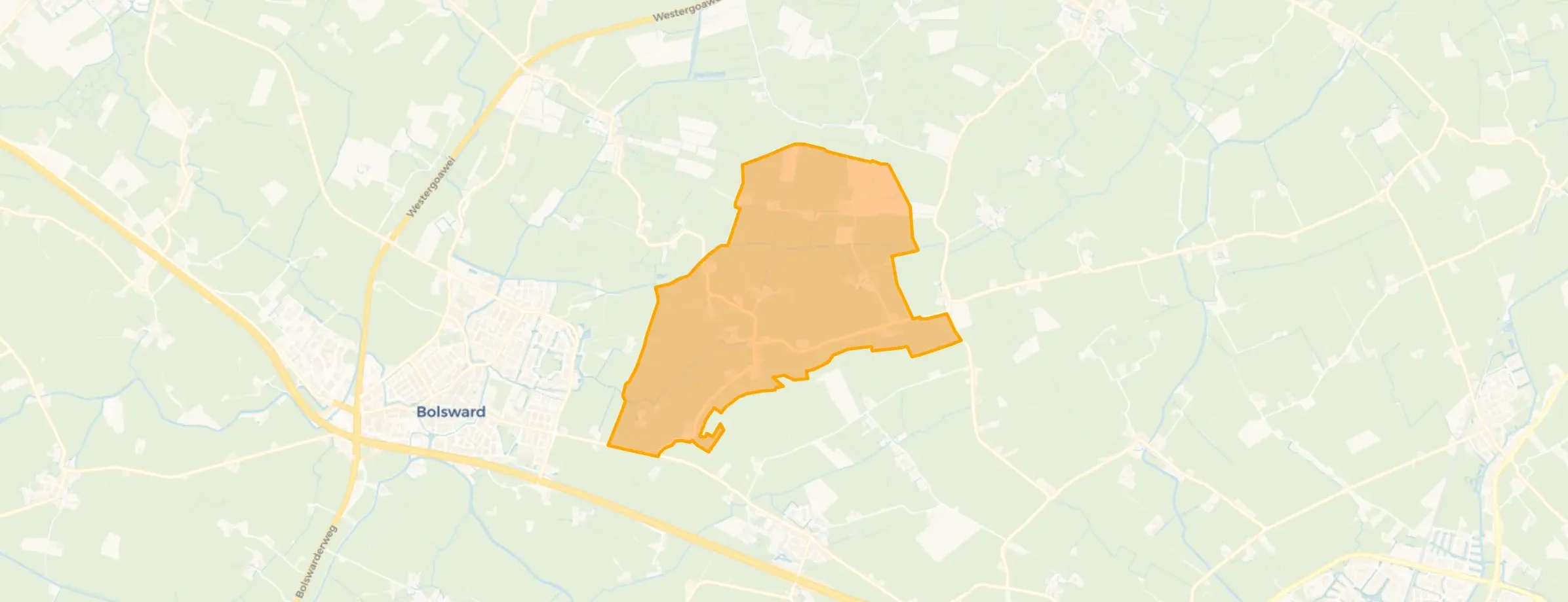 Kaart van Hartwerd