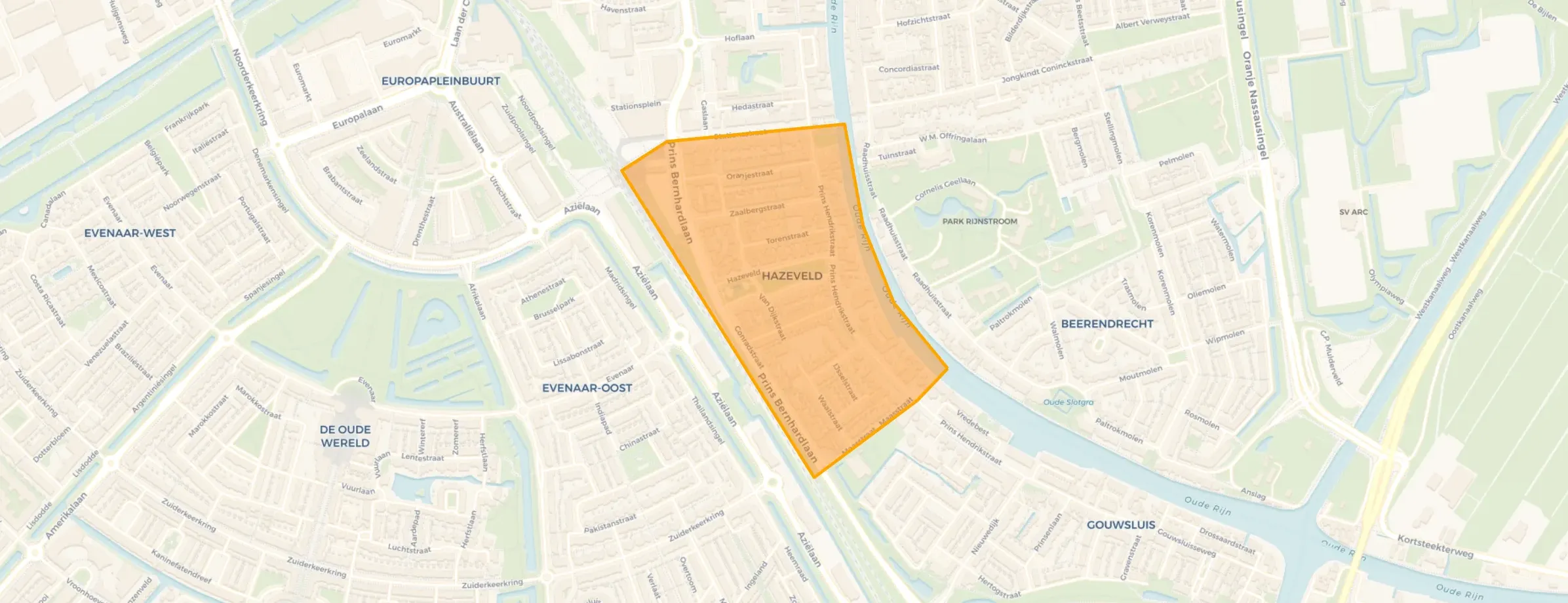 Hazeveld in Alphen aan den Rijn