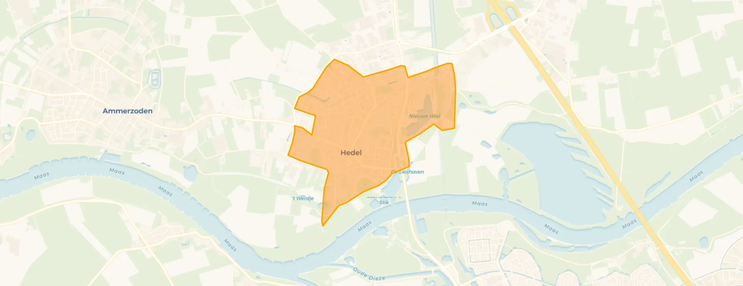 Buurt Hedel, Hedel