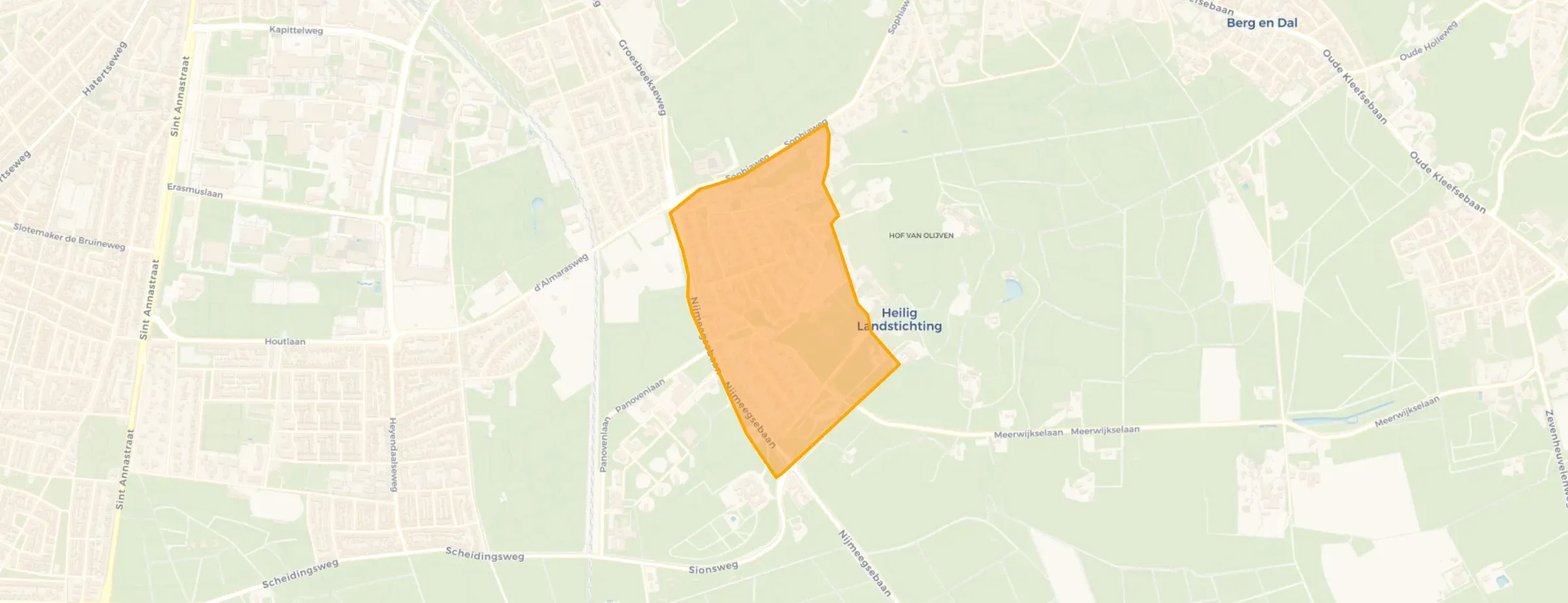Buurt Heilig Landstichting, Heilig Landstichting